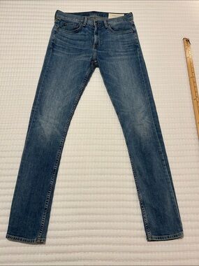 rag & bone Men's Skinny Jeans fit 1 in Blue Denim 30x32